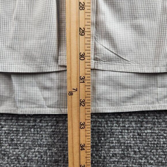 Gitman Bros 16.5 34 USA Made Button Up Shirt Blue White Check Cotton Louisville - Picture 12 of 16